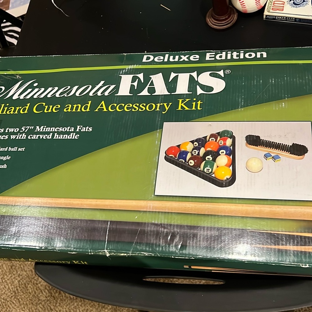 DELUXE EDITION MINNESOTA FATS BILLIARD GAME !